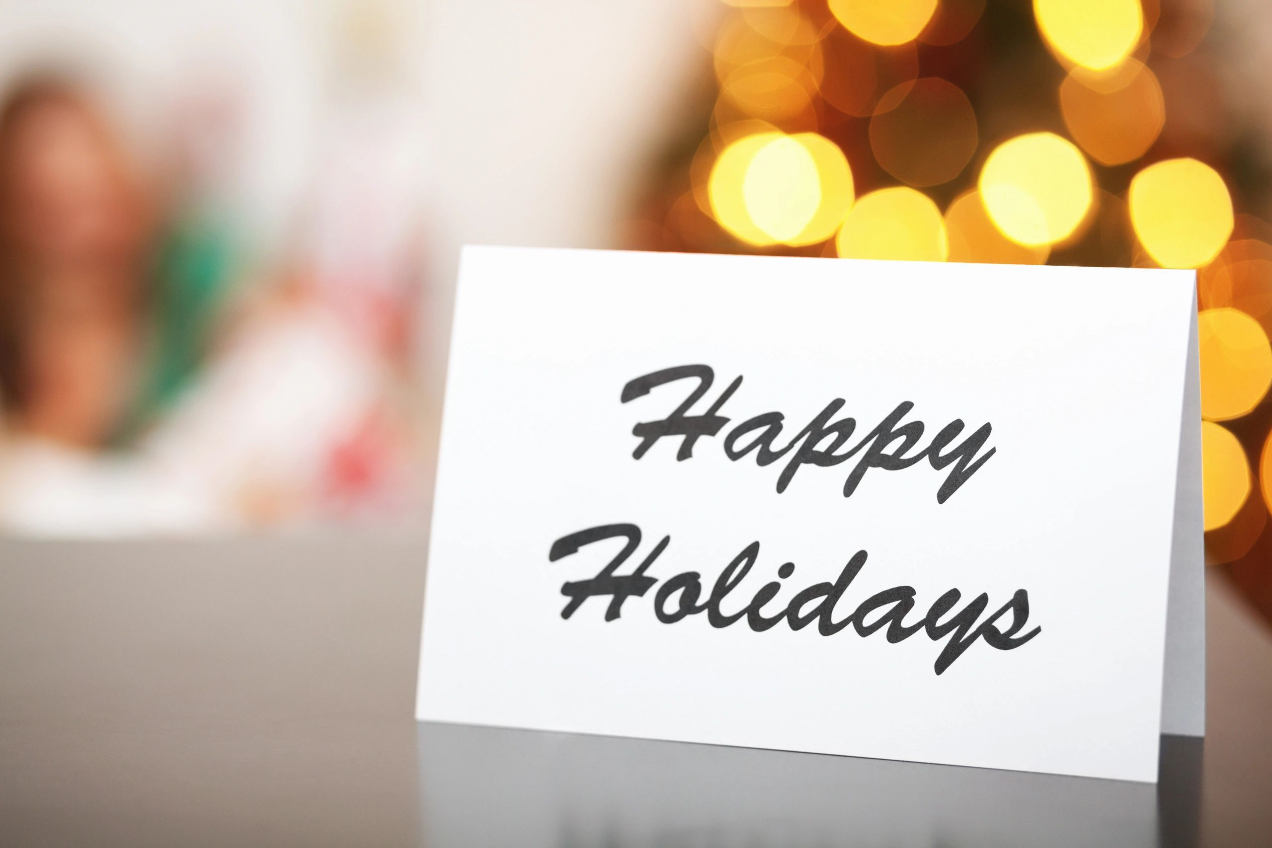 holiday gift card winner happy festive