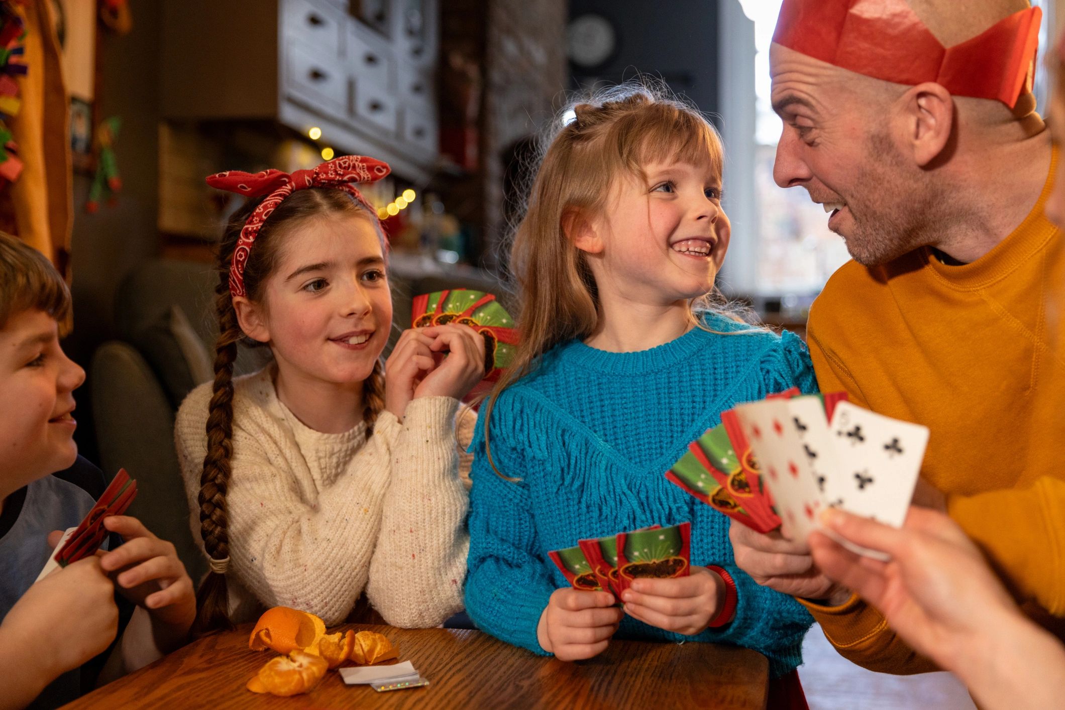 Christmas celebration winners festive group